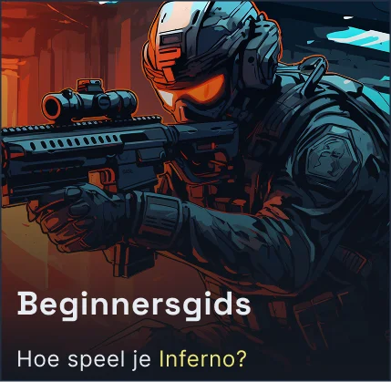 Een levendige, vurige explosie met feloranje vlammen en donkere rook tegen een zwarte achtergrond. De afbeelding straalt energie en intensiteit uit.